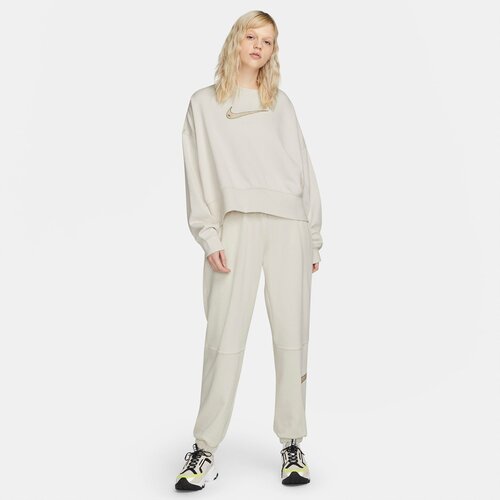 DAMEN SWEATSHIRT W NSW SWSH FLC CREW MD CRP