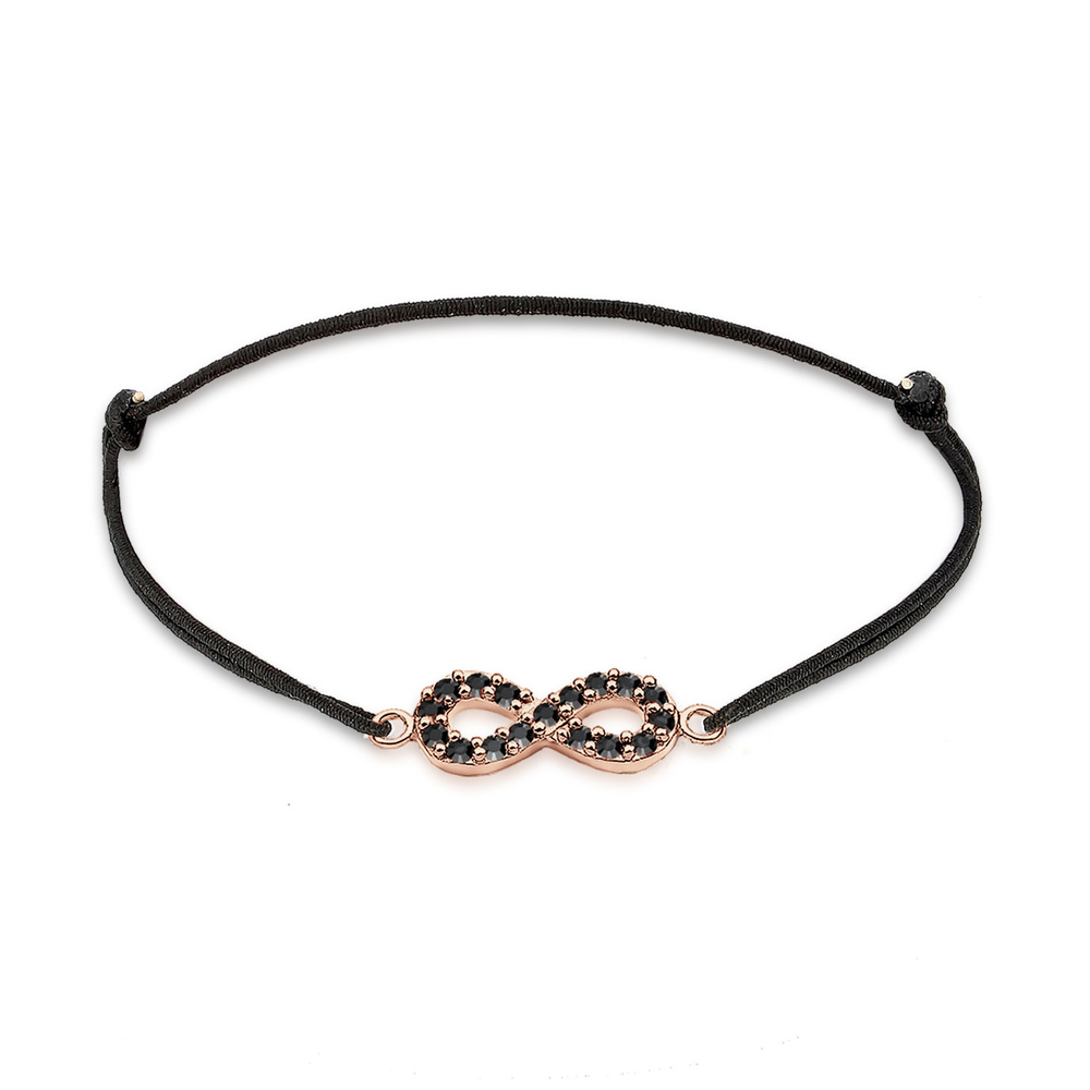 Elli Elli Bracelet Infinity Endless  Kristalle 925 Silber Bracelet
