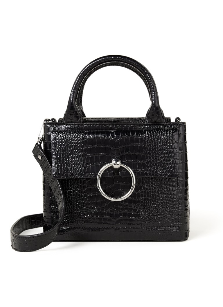 Borsa piccola Claudie Pierlot Anouck in pelle testurizzata