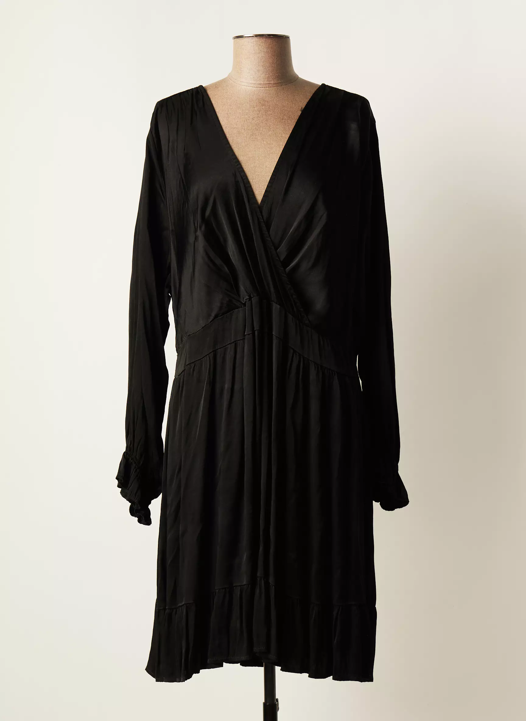 Piment Rouge Robes Mi Longues Femme couleur beige