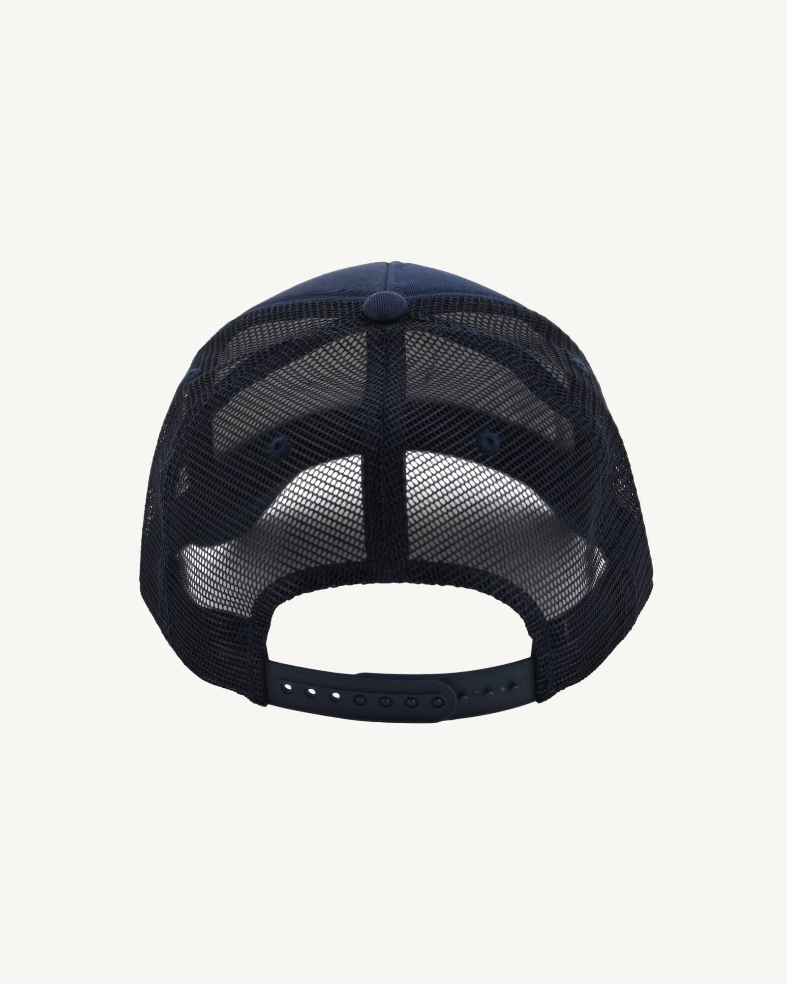 Casquette en coton et mesh Marine Rise