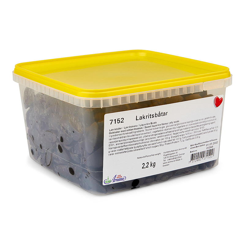 KnallGodt Lakrisbåter 2,2 kg