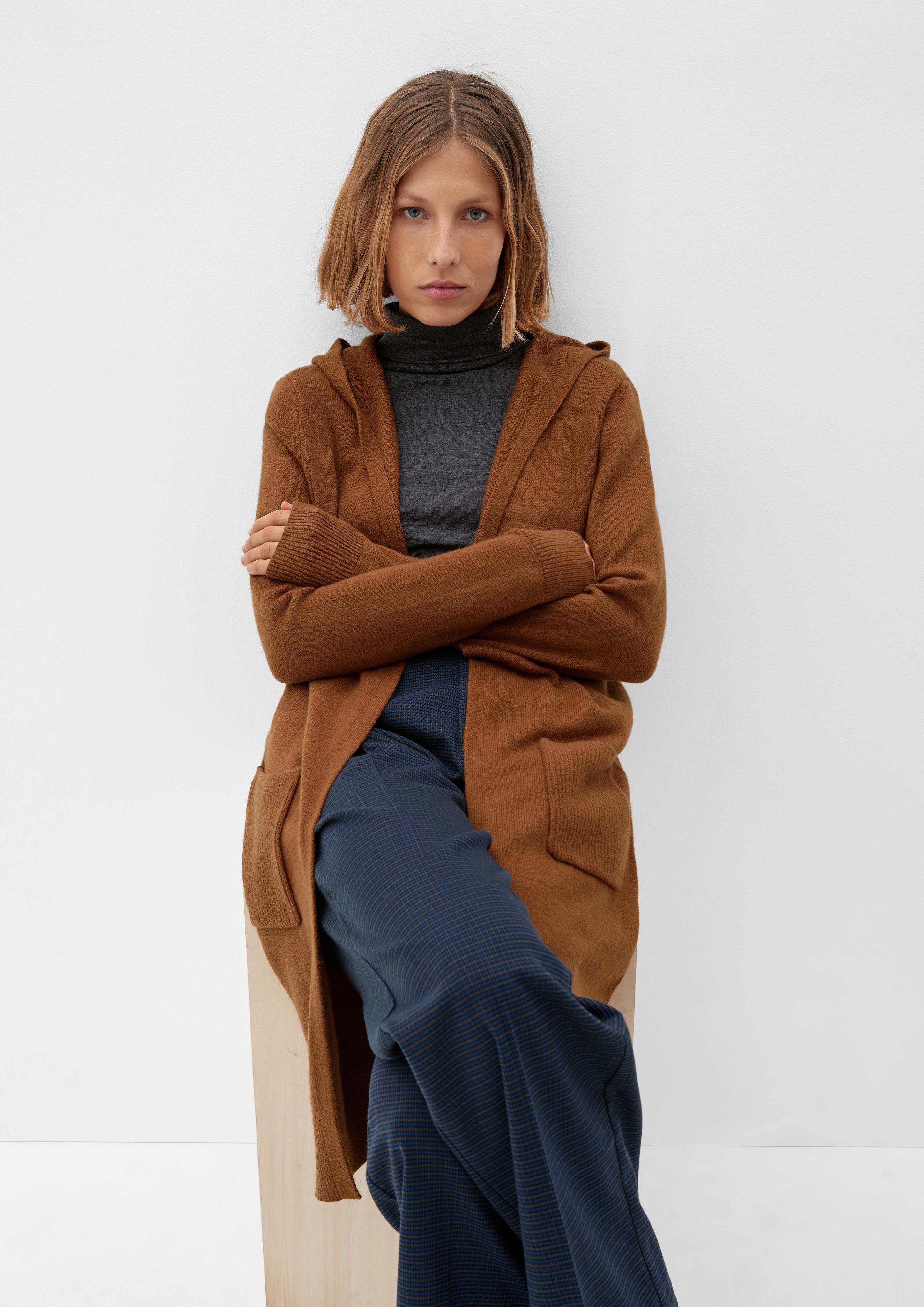 Offener Cardigan aus Wollmix  2120905-8764