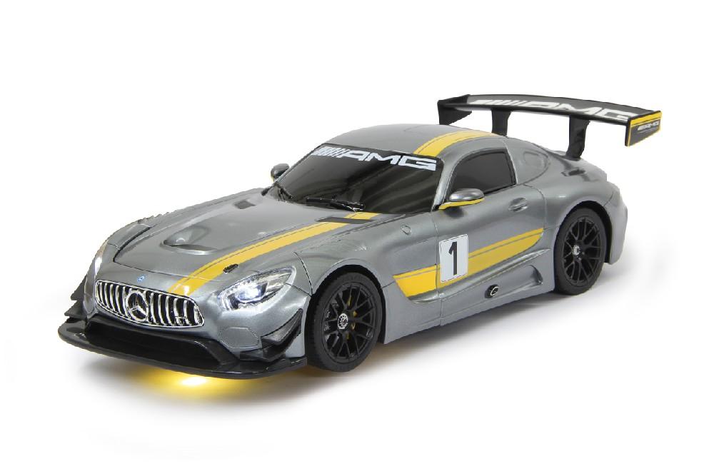 Jamara e.K. JAMARA Mercedes-Benz AMG GT3 1:14 grau 2,4GHz transformable