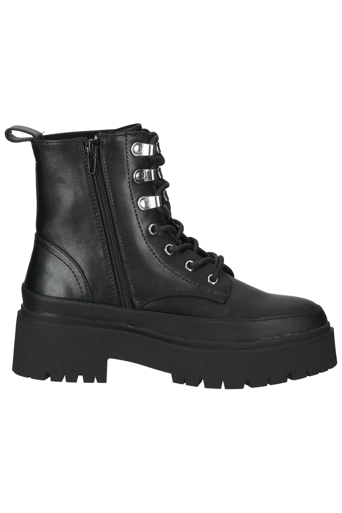 BULLBOXER  Stiefelette - Schwarz - Blockabsatz
