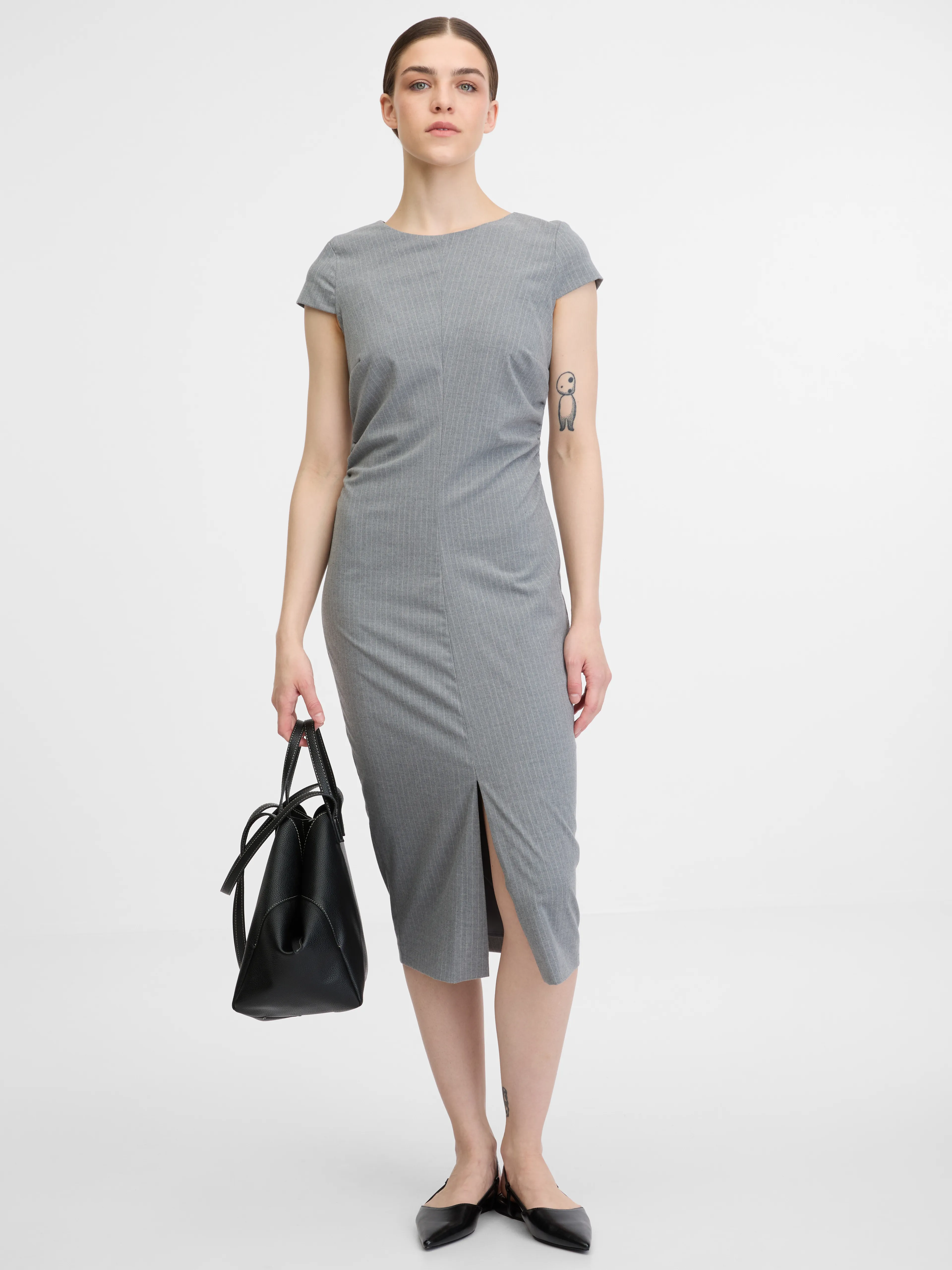 Graues Damenkleid ORSAY
