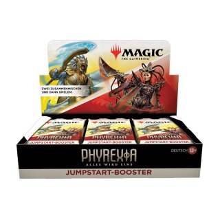 Magic the Gathering Phyrexia: Alles wird eins Jumpstart Booster Display (18) (DE)