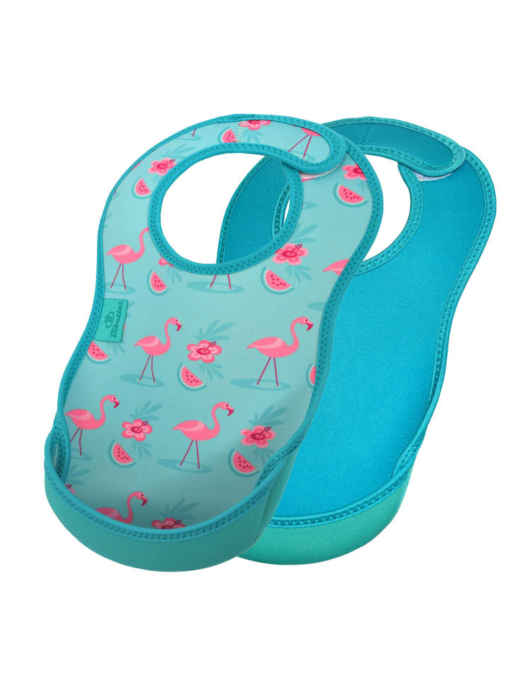 Bibetta Lätzchen UltraBib Neopren-Lätzchen Flamingos günstig kaufen onesize