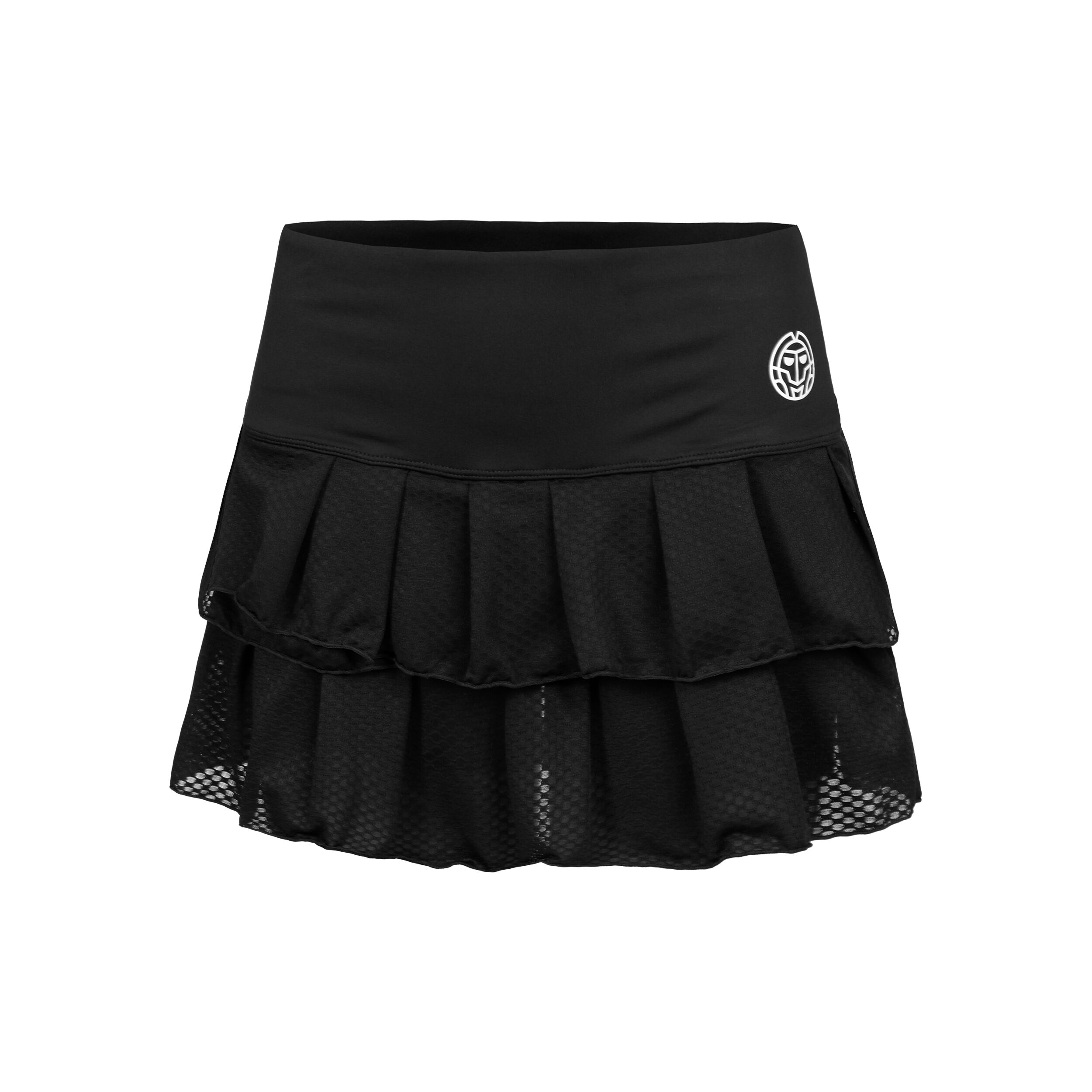 Crew Pleated Rock Damen - Schwarz