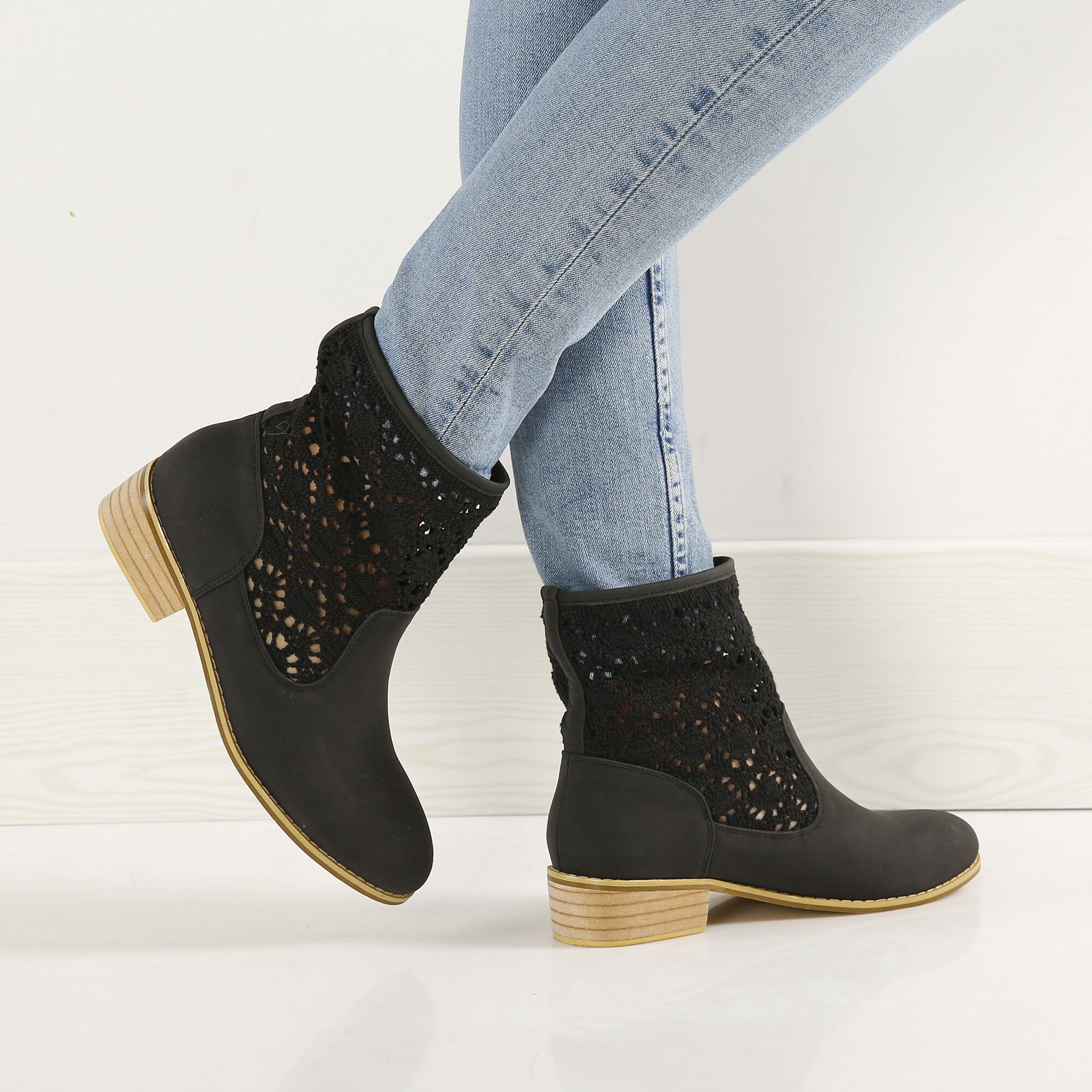Boots macramé