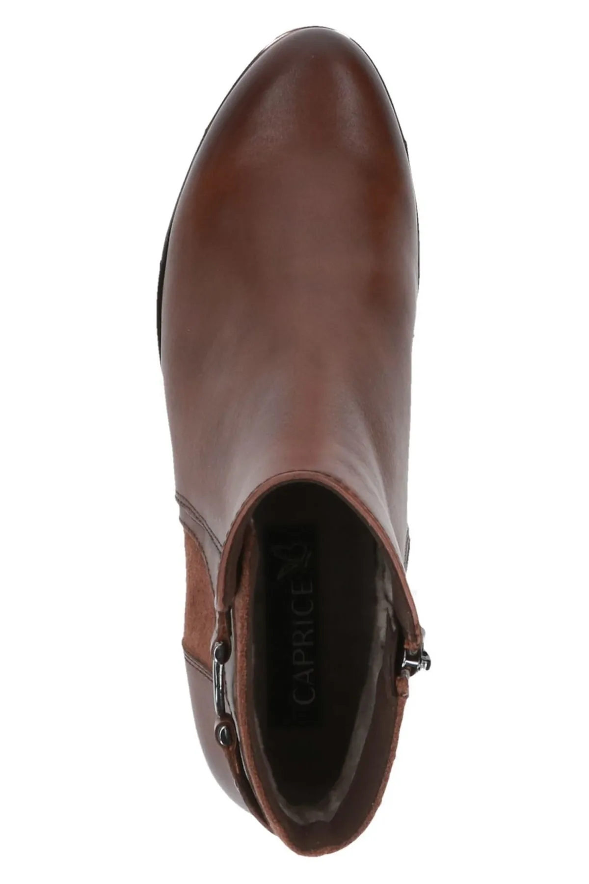 Caprice  Stiefelette - Braun - Blockabsatz