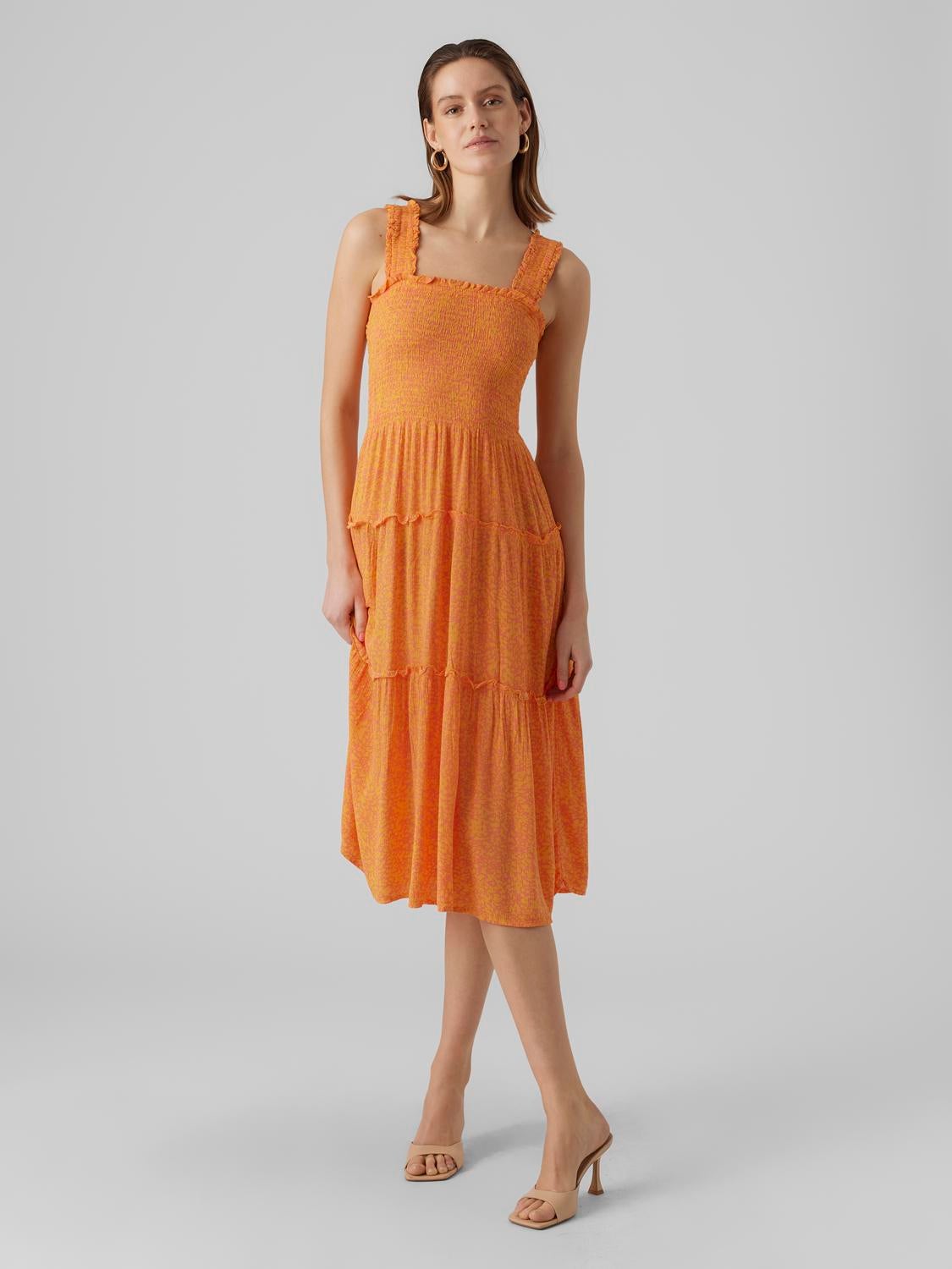 VMMENNY Langes Kleid