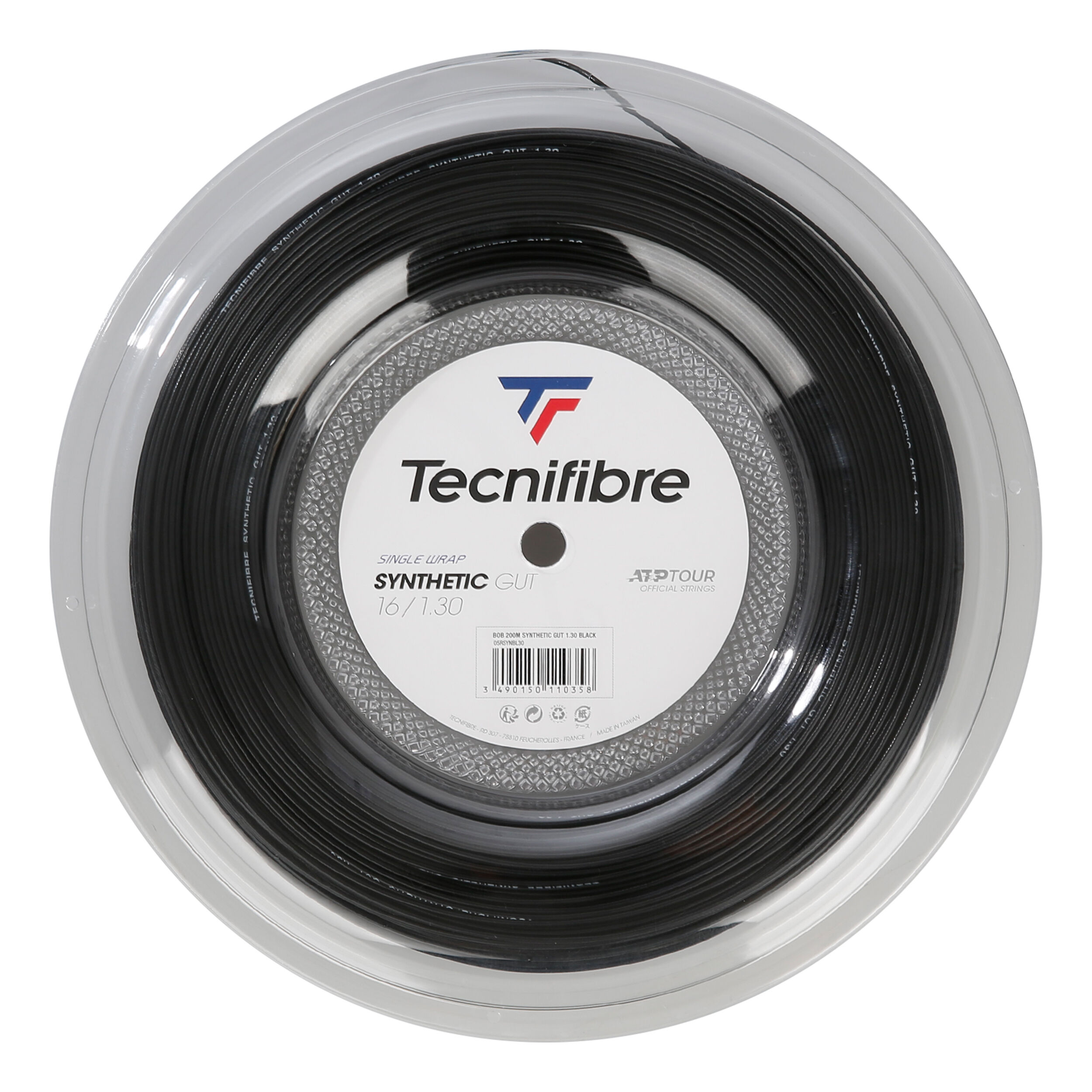 Synthetic Gut 200m Saitenrolle - Schwarz