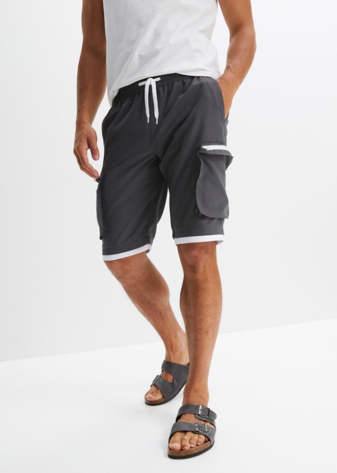 Schlupf Cargo-Bermuda, Regular Fit