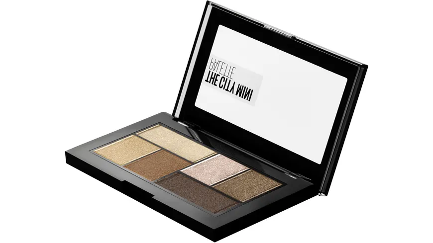 MAYBELLINE NEW YORK Lidschatten City Mini Palette 6 g 400 - Rooftop Bronzes