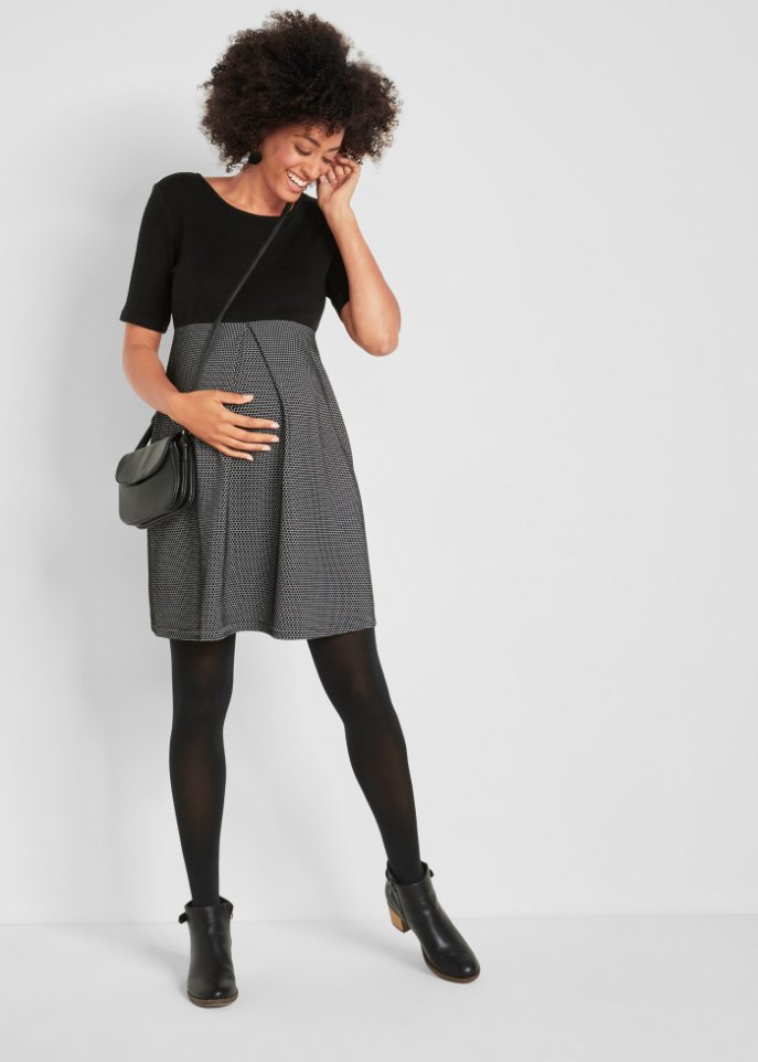 Umstands-Strickkleid