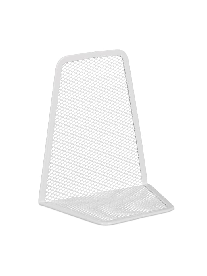 relaxdays 2 x Buchstütze in Weiß - (B)9 x (H)14 x (T)12 cm günstig kaufen onesize