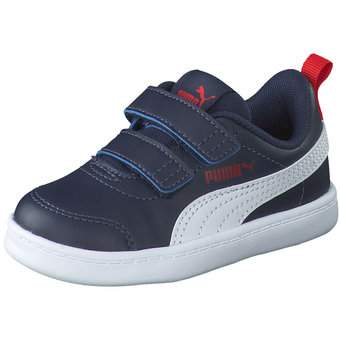 PUMA Courtflex v2 V Inf Sneaker in blau
