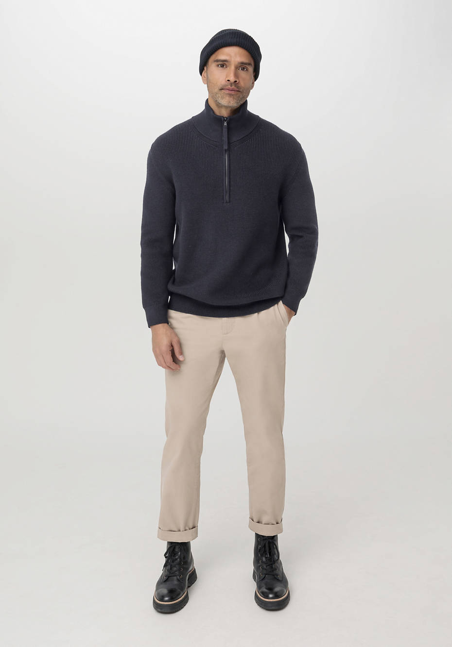 Troyer aus Bio-Merino und Bio-Baumwolle