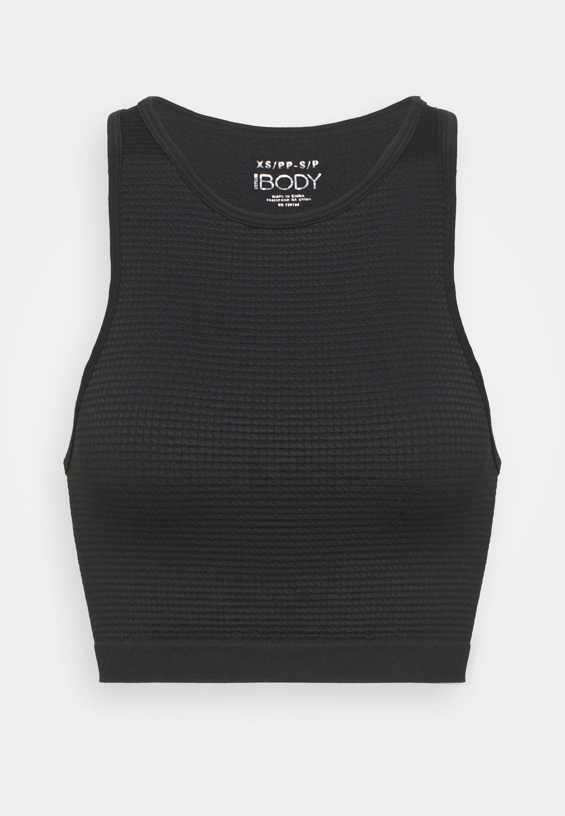 VESTIDO DE GOFRE SIN COSTURAS DE ALGODÓN - Top