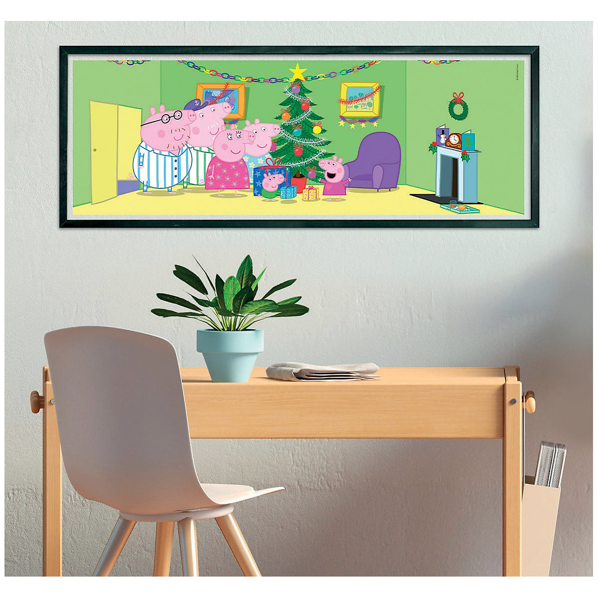 Puzzle 10 in 1 Supercolor - Peppa Pig