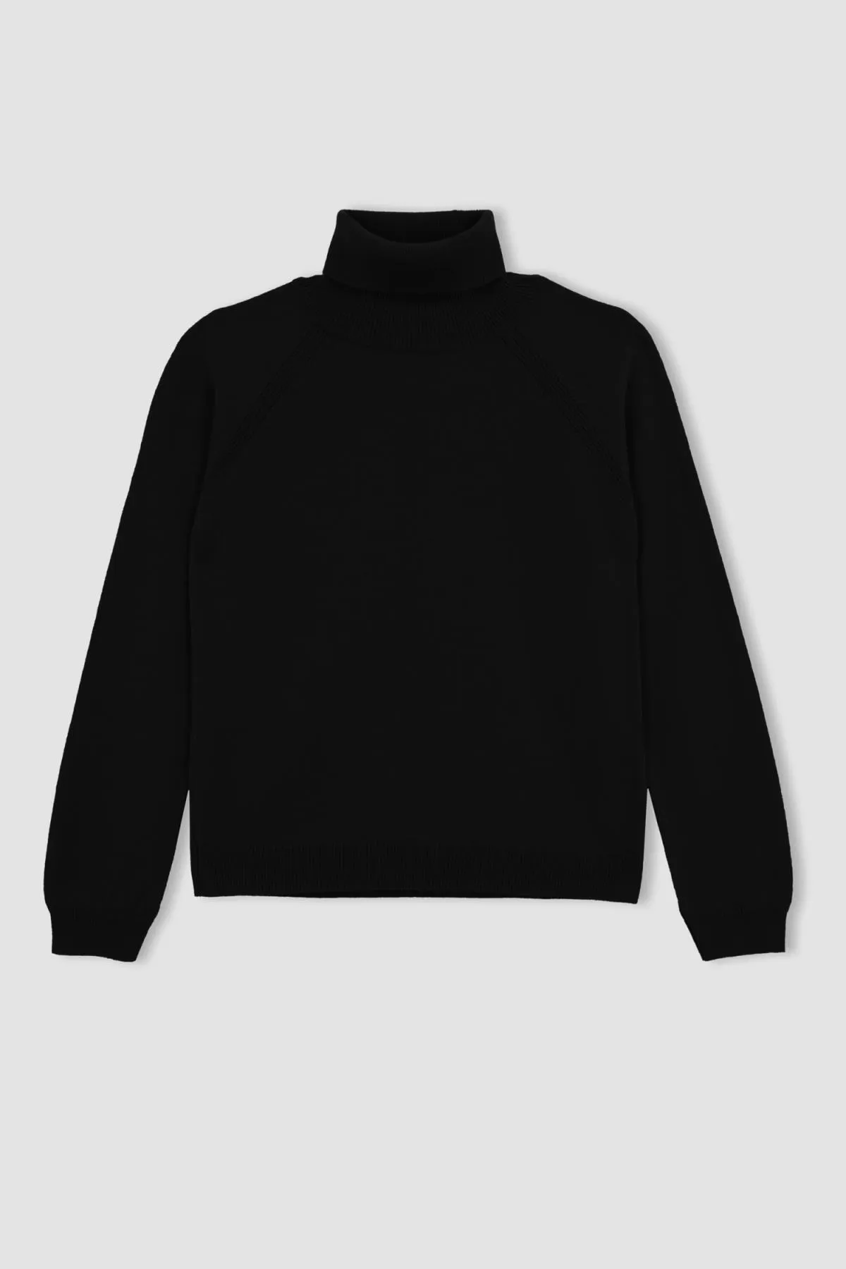DeFacto  Schwarzer Rollkragenpullover für Mädchen