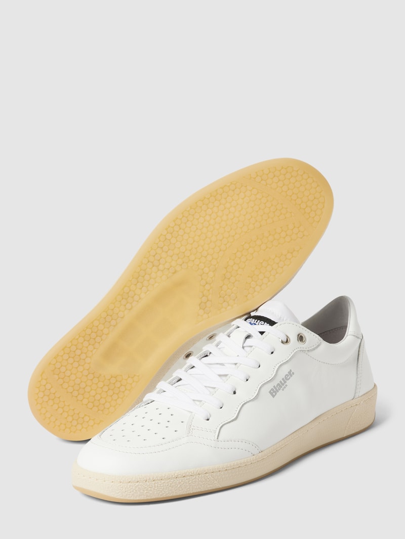 Sneaker mit Label-Details Modell 'MURRAY' in beige