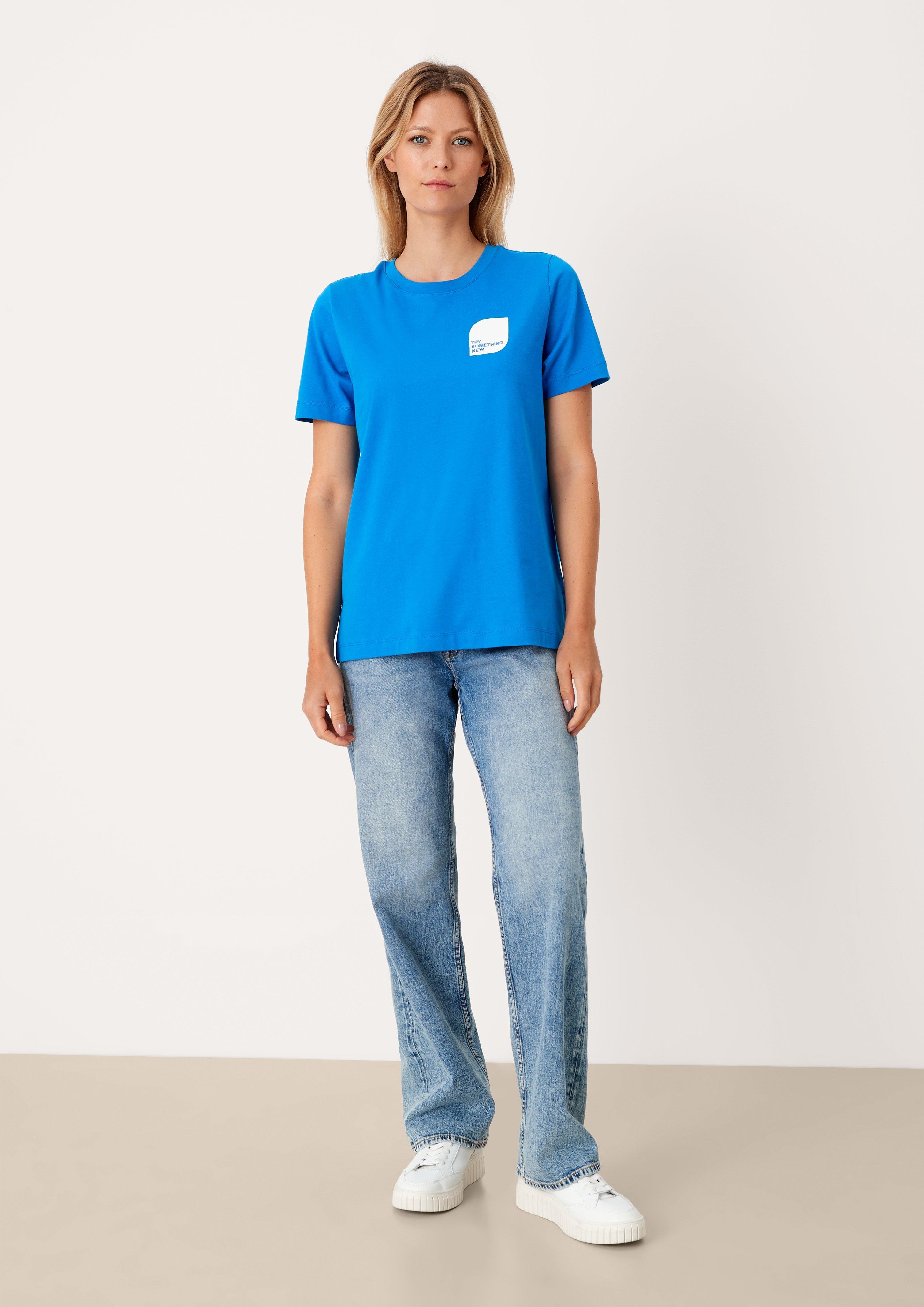 Lockeres Jerseyshirt mit Print  2125238-55D1