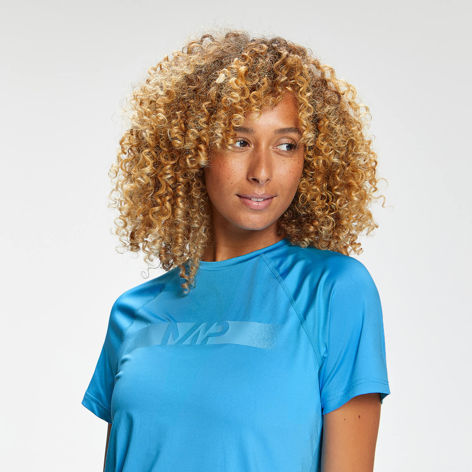 T-shirt MP Graffiti Graphic Training pour femmes – Bleu vif