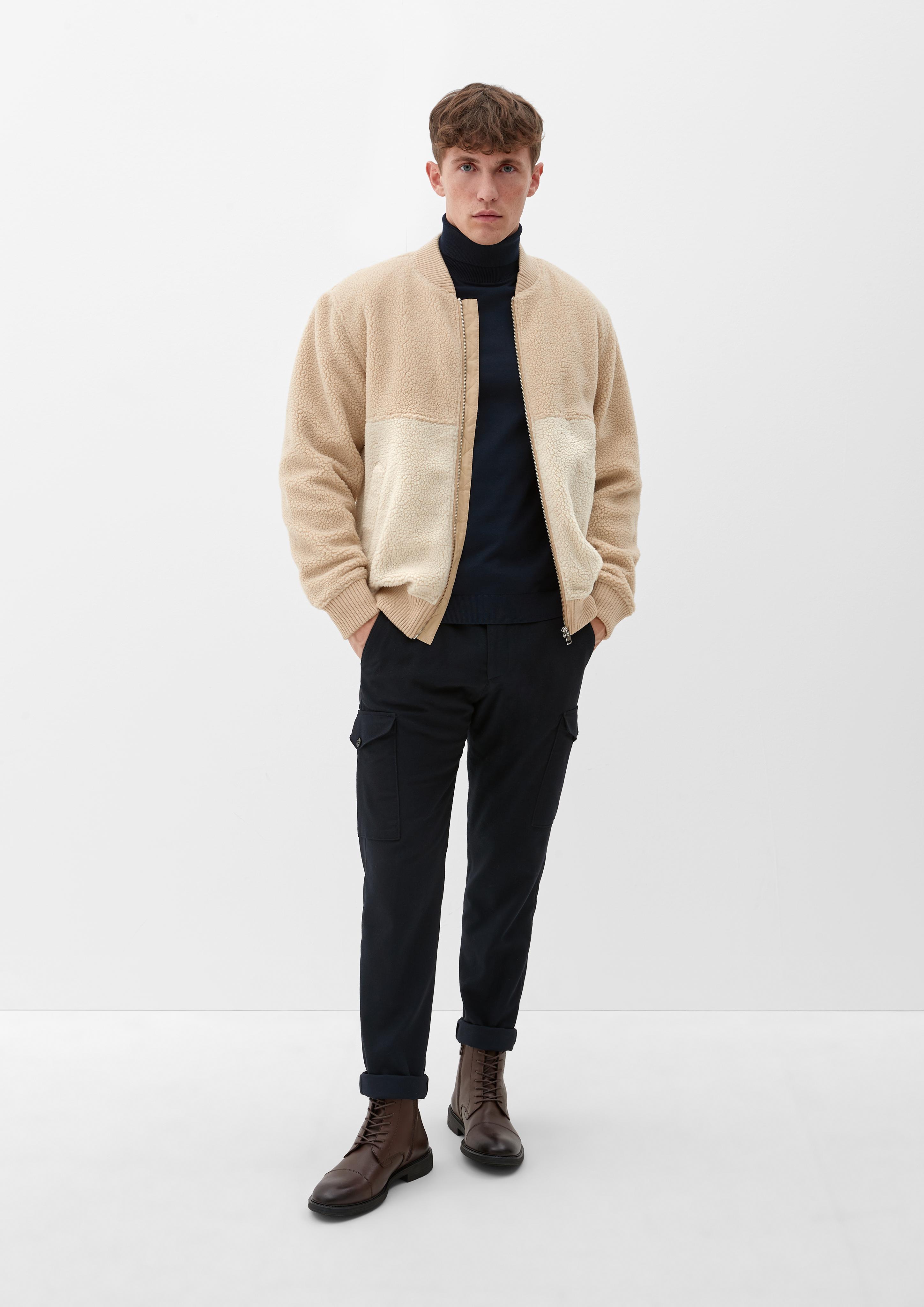 Blouson aus Teddyplüsch  2117853-8195