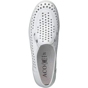 Aco Buzios Slipper in weiß