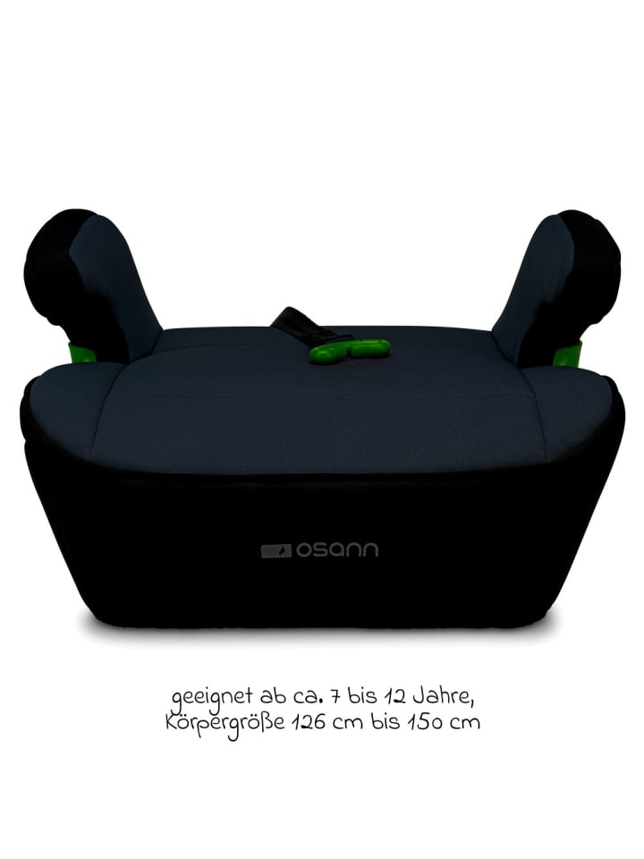 Osann Sitzerhöhung Junior Isofix Gurtfix i-Size ab 7 Jahre in schwarz,grau günstig kaufen onesize