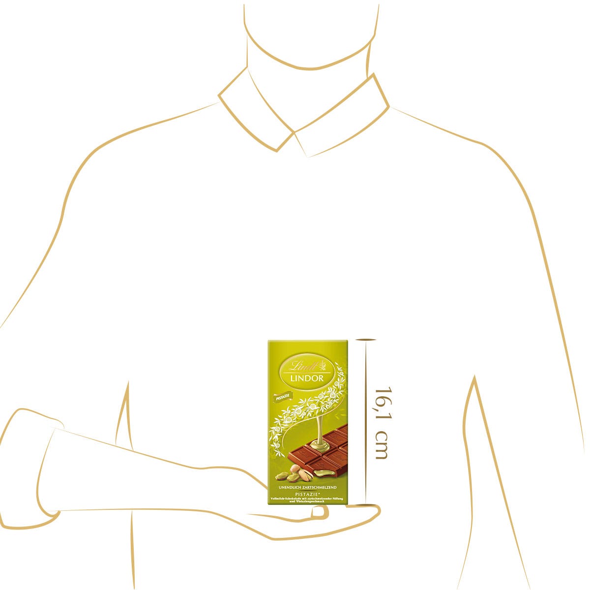LINDOR Pistazie, 100g