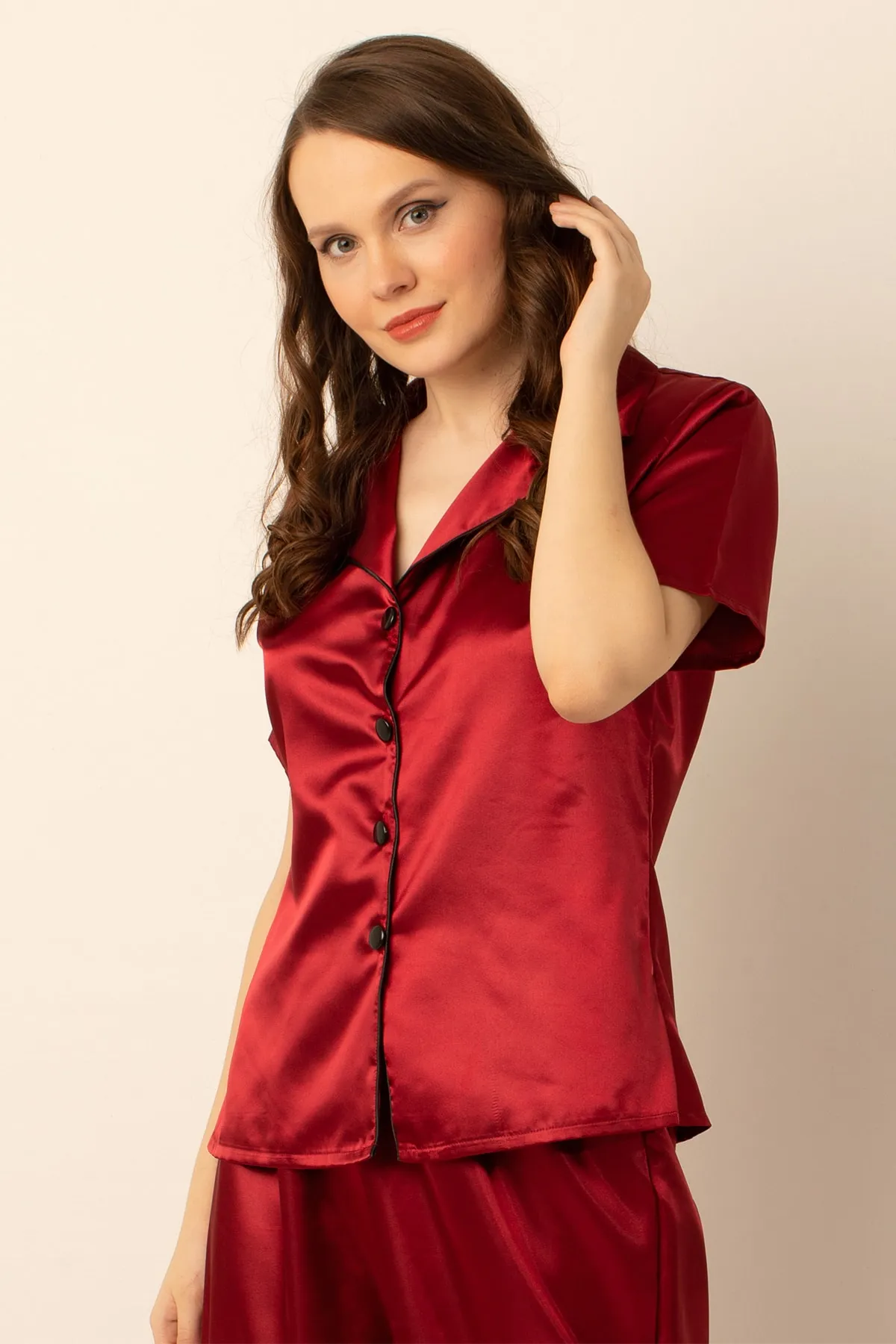 Miorre  Satin-Pyjama-Set für Damen