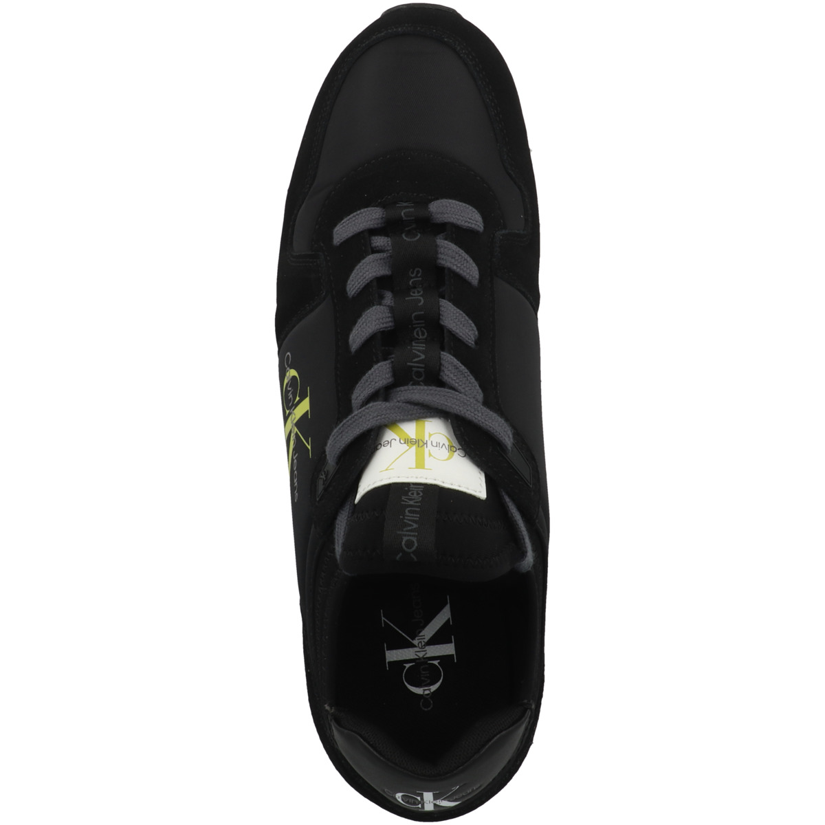 Calvin Klein Jeans Runner Sock Laceup Sneaker low schwarz
