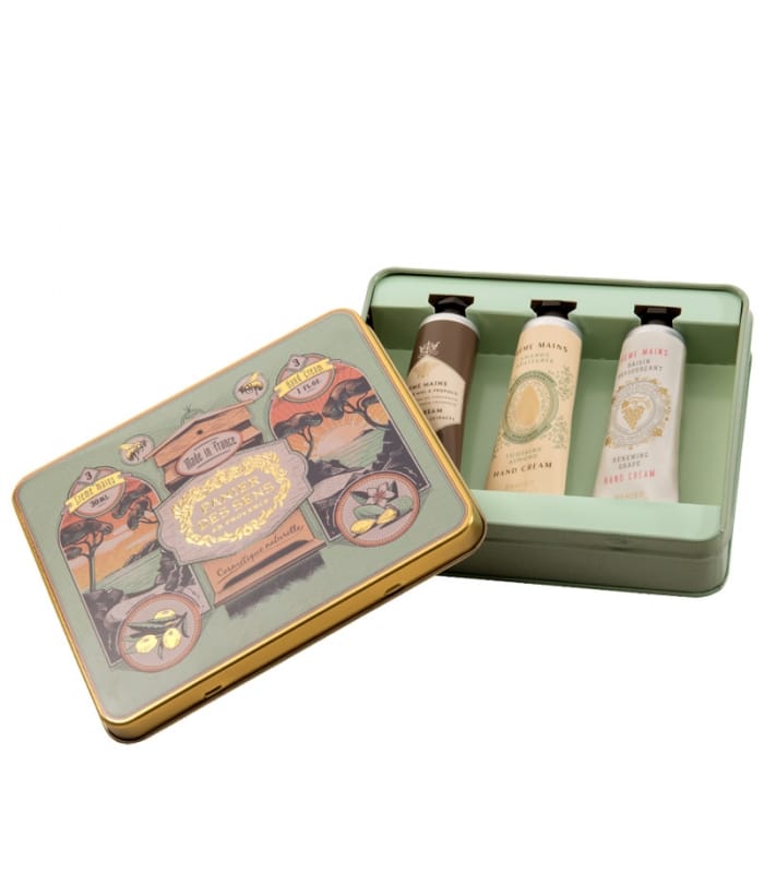 PANIER DES SENS-COFFRET SOIN DES MAINS-Raisin, Amande, Miel