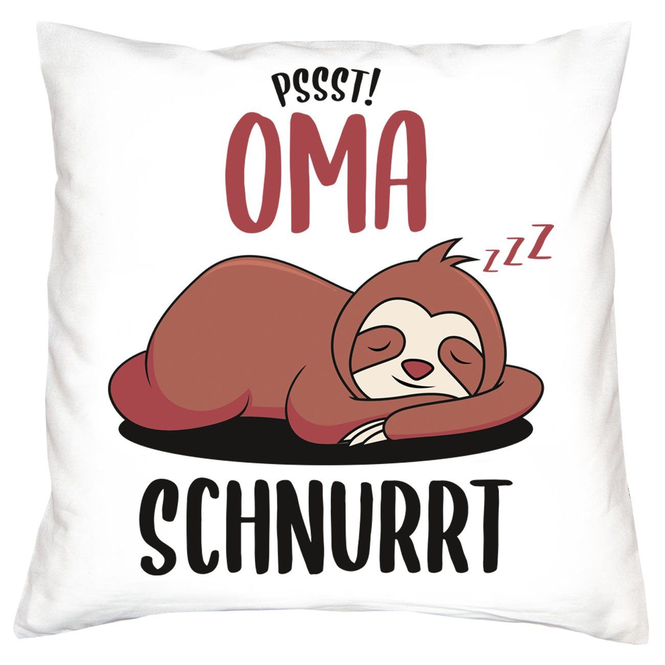 Soreso® Dekokissen Geschenk für Oma und Opa Weihnachten, Geschenk-Set