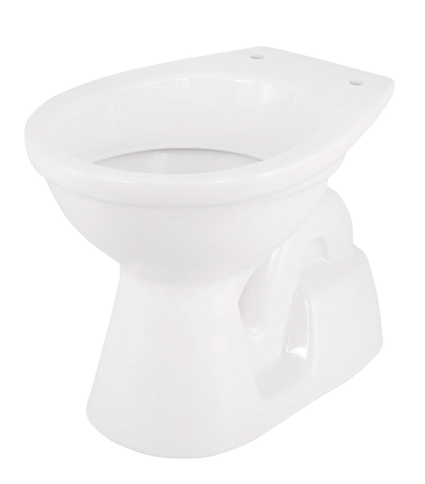 aquaSu Tiefspül-WC, Bodenstehend, Abgang Senkrecht, Stand-WC, Weiß, Tiefspüler, Abgang innen senkrecht, 550710