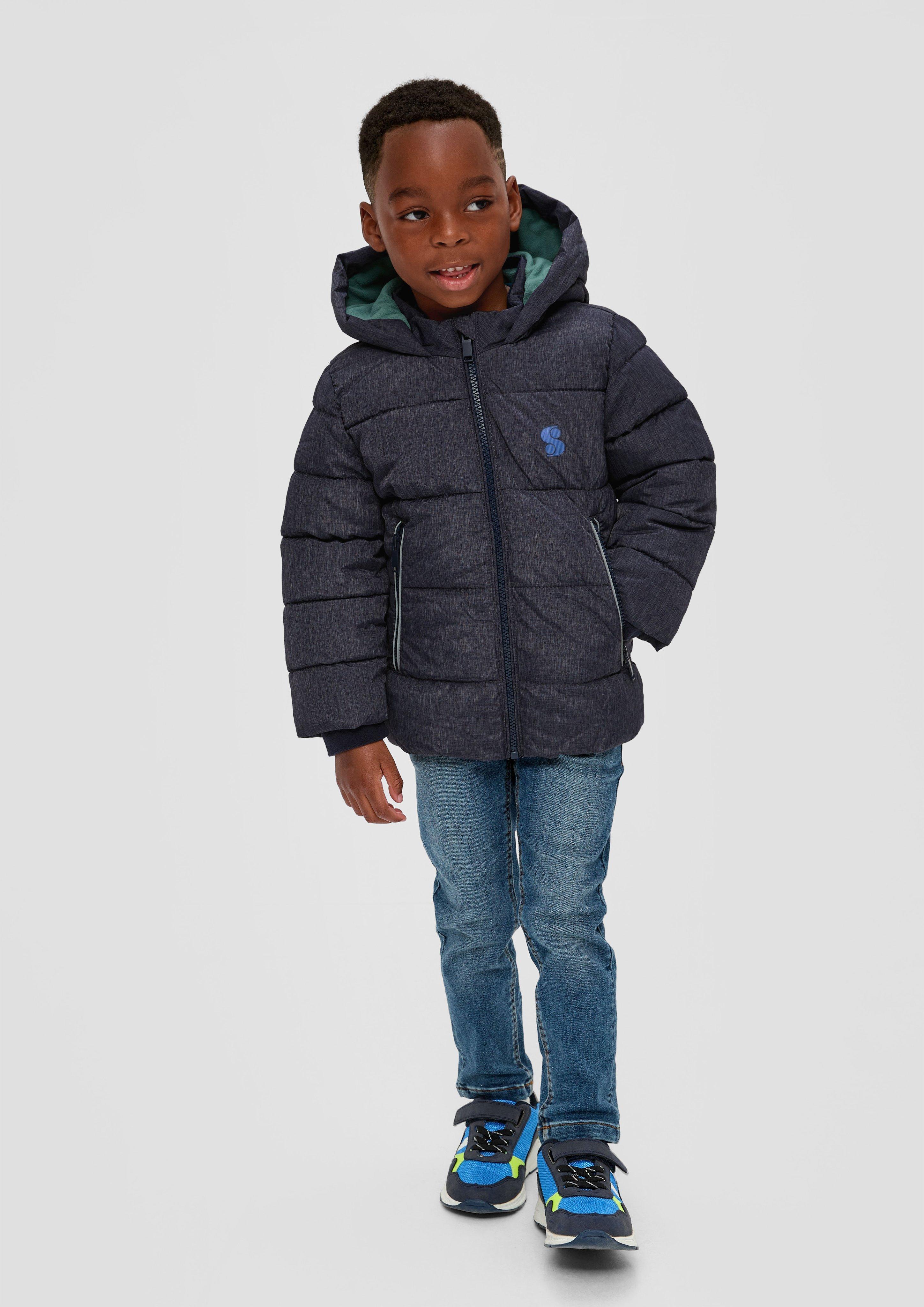Warm wattierte Steppjacke mit Fleece-Futter  2132281-59W5