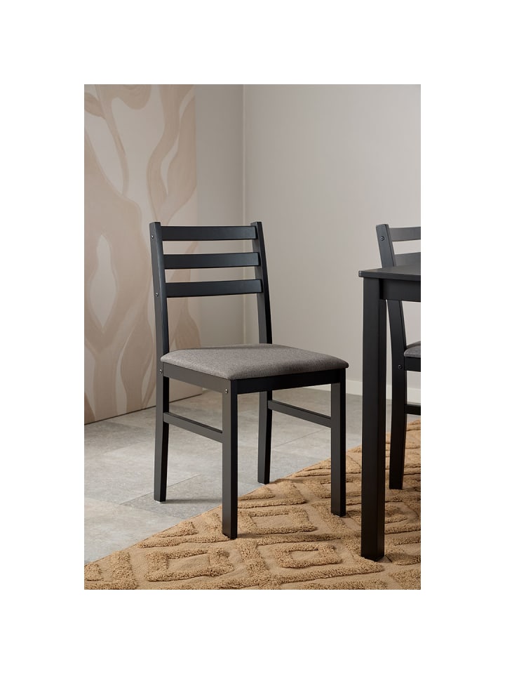 ebuy24 Essgruppe Alicante Schwarz 110 x 70 cm günstig kaufen onesize