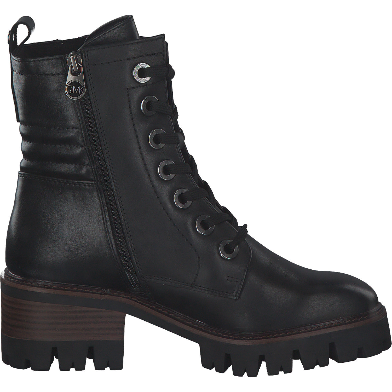 Marco Tozzi 85211, Schnürstiefeletten, Damen, black antic