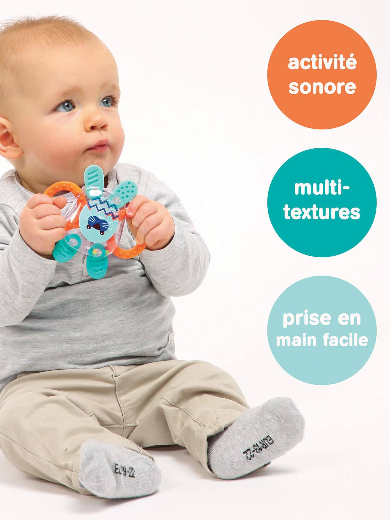 Ludi Baby Rassel HASE LUDI - türkis