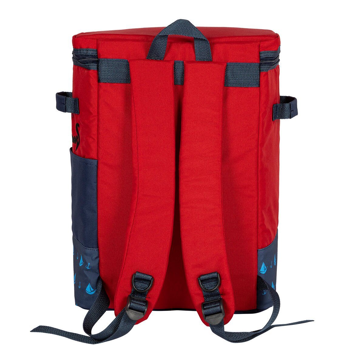ANEMOSS Kühltasche Anemoss Marine Collection Anchor Kühlrucksack, rot