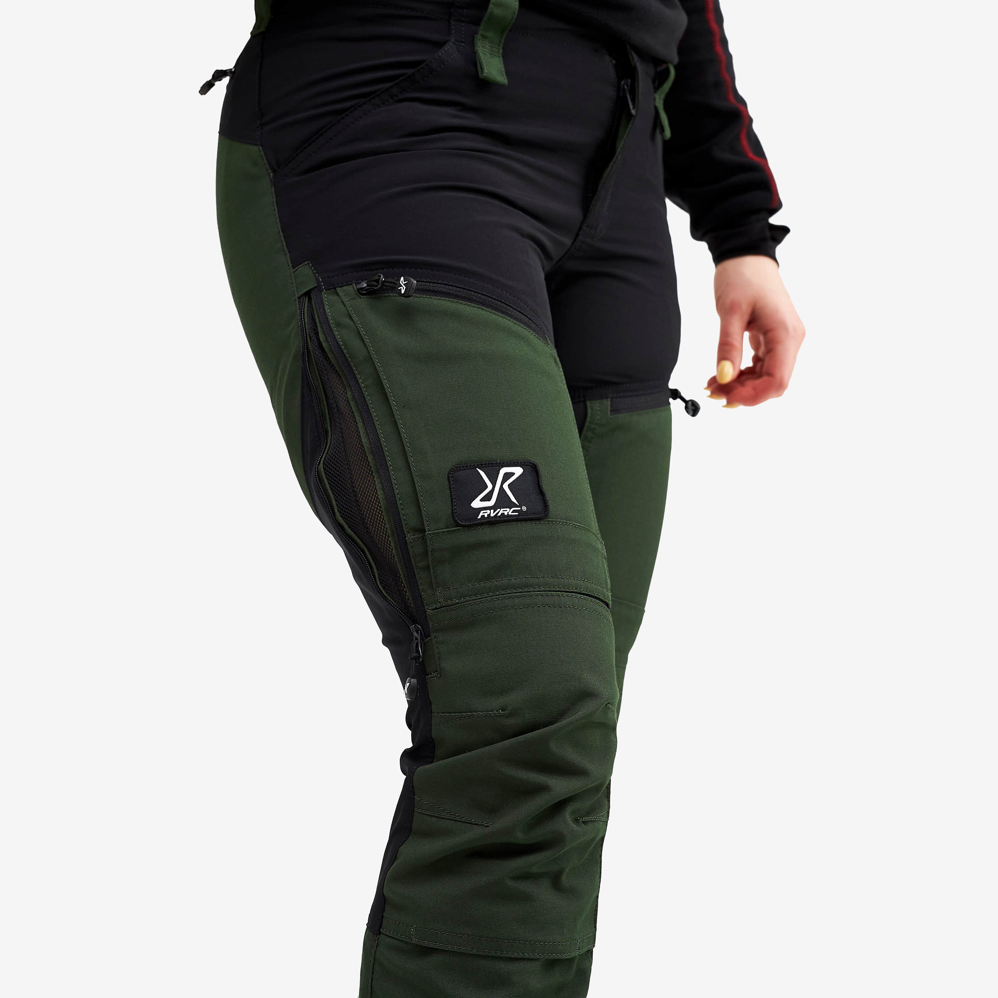 RVRC GP Pro Short Pants Femme Forest Green