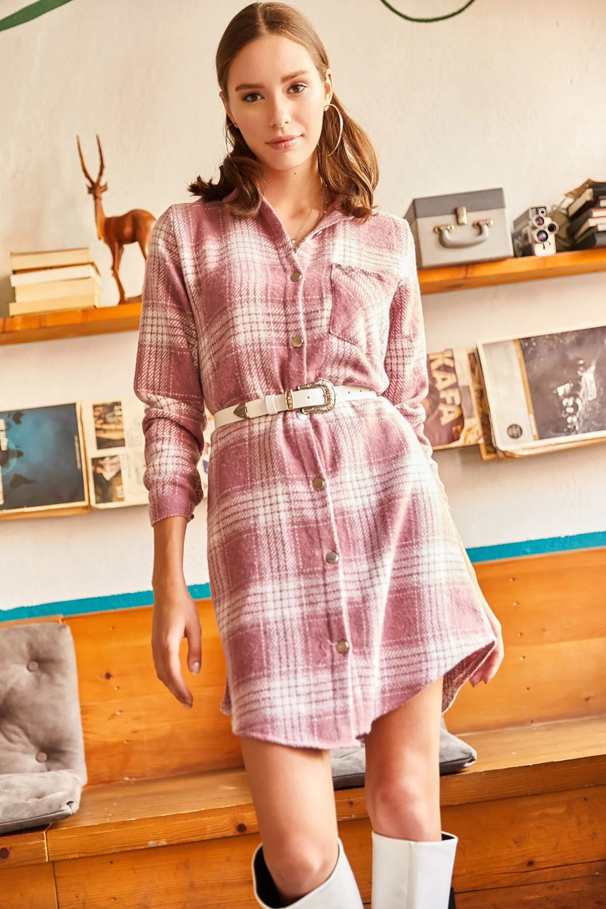 Olalook  Tunika - Rosa - Regular Fit