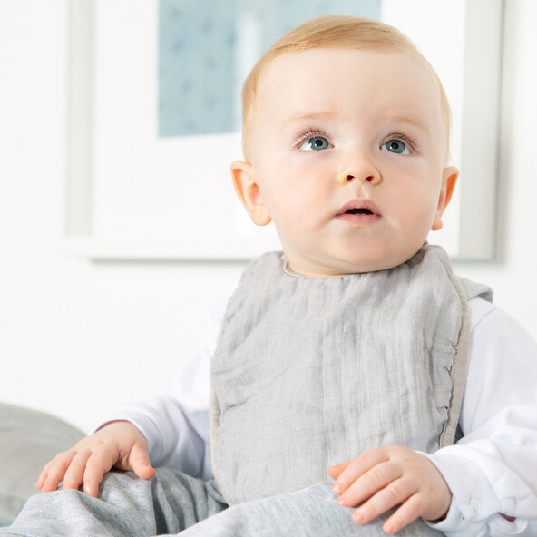 Baby Geschenkset Essential, silbergrau