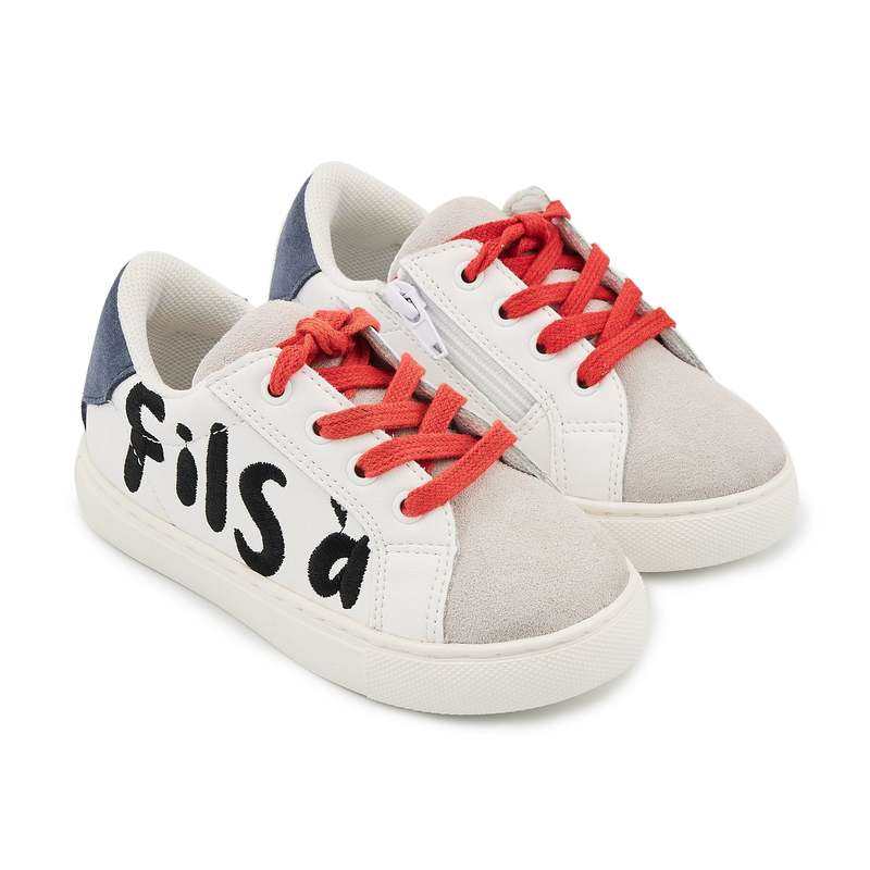 Baskets en cuir Mini Simone fils à maman