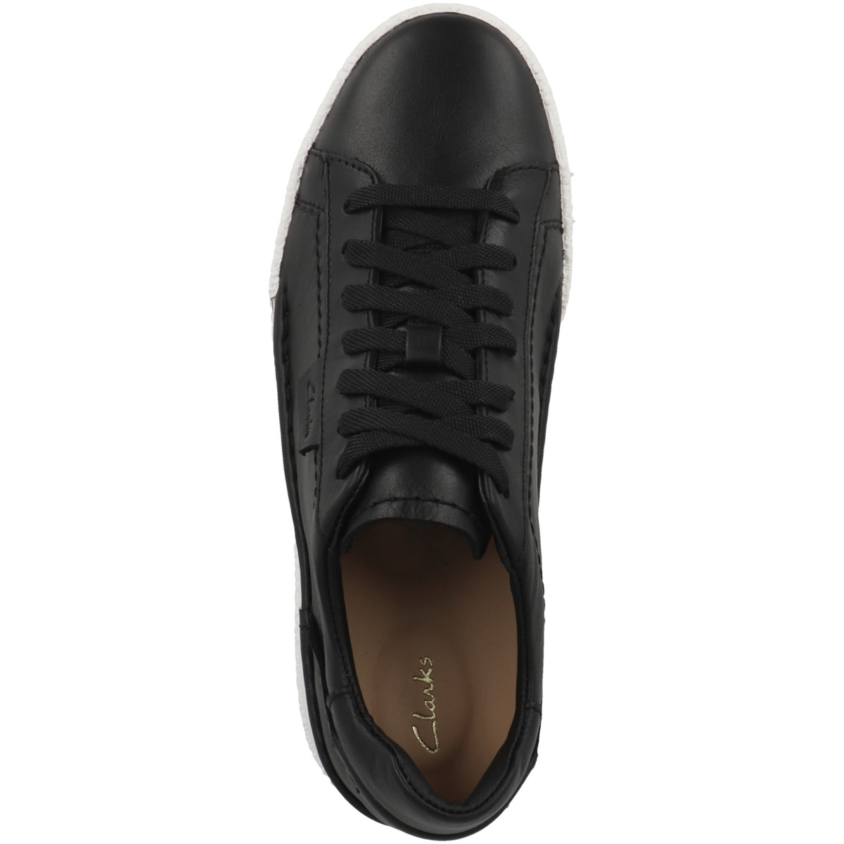 Clarks Craft Cup Lace Sneaker Low schwarz