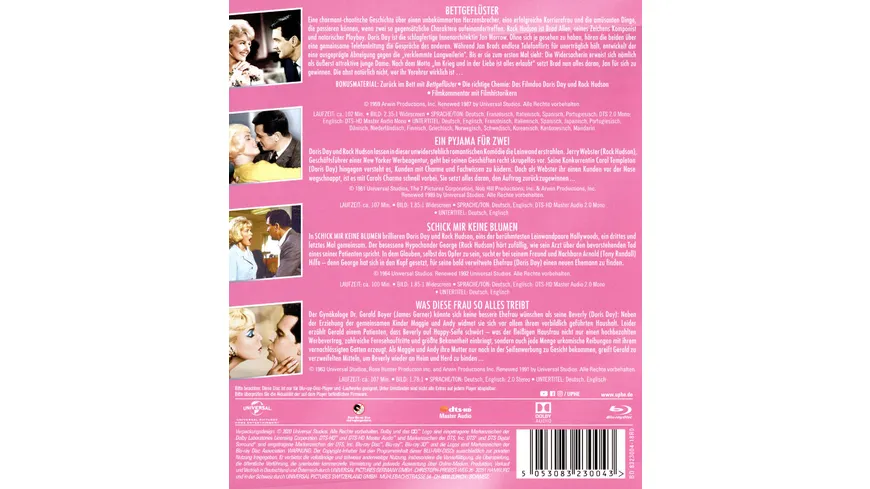 Doris Day - 4-Movie Collection