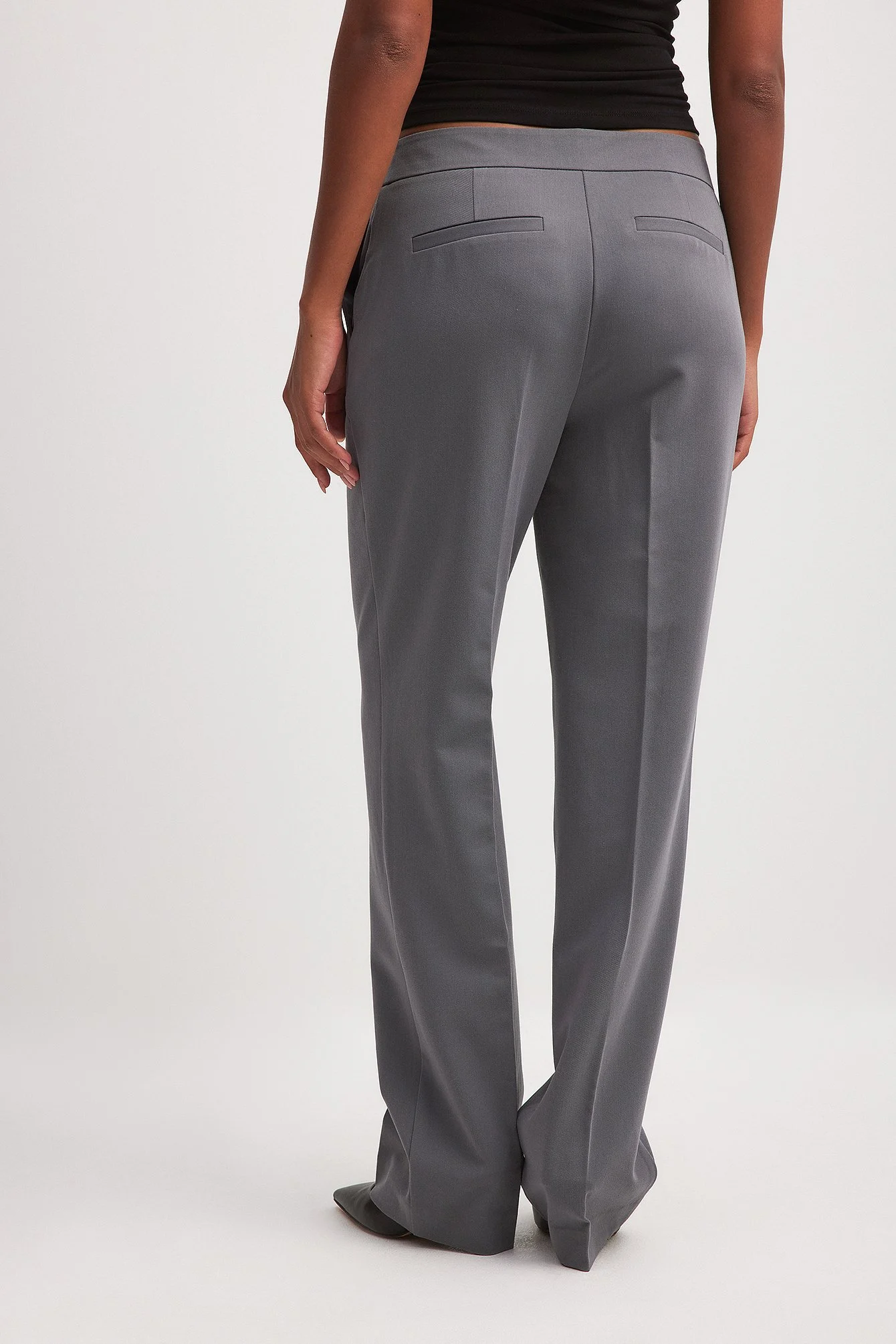 Anzughose mit niedriger Taille